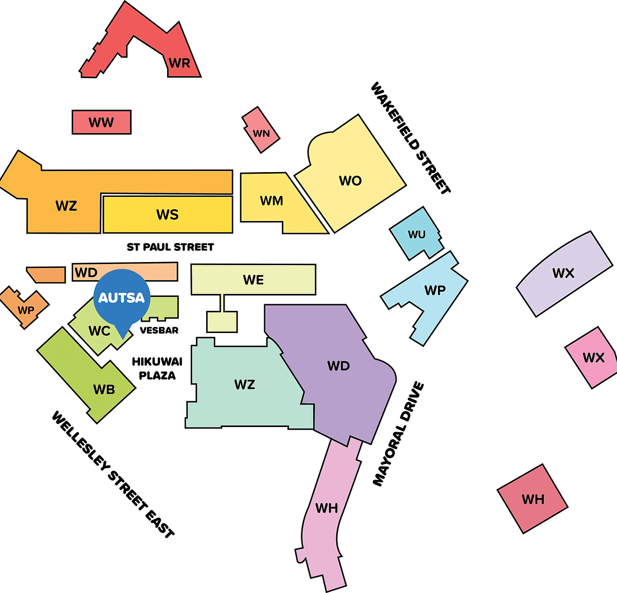 City Campus map