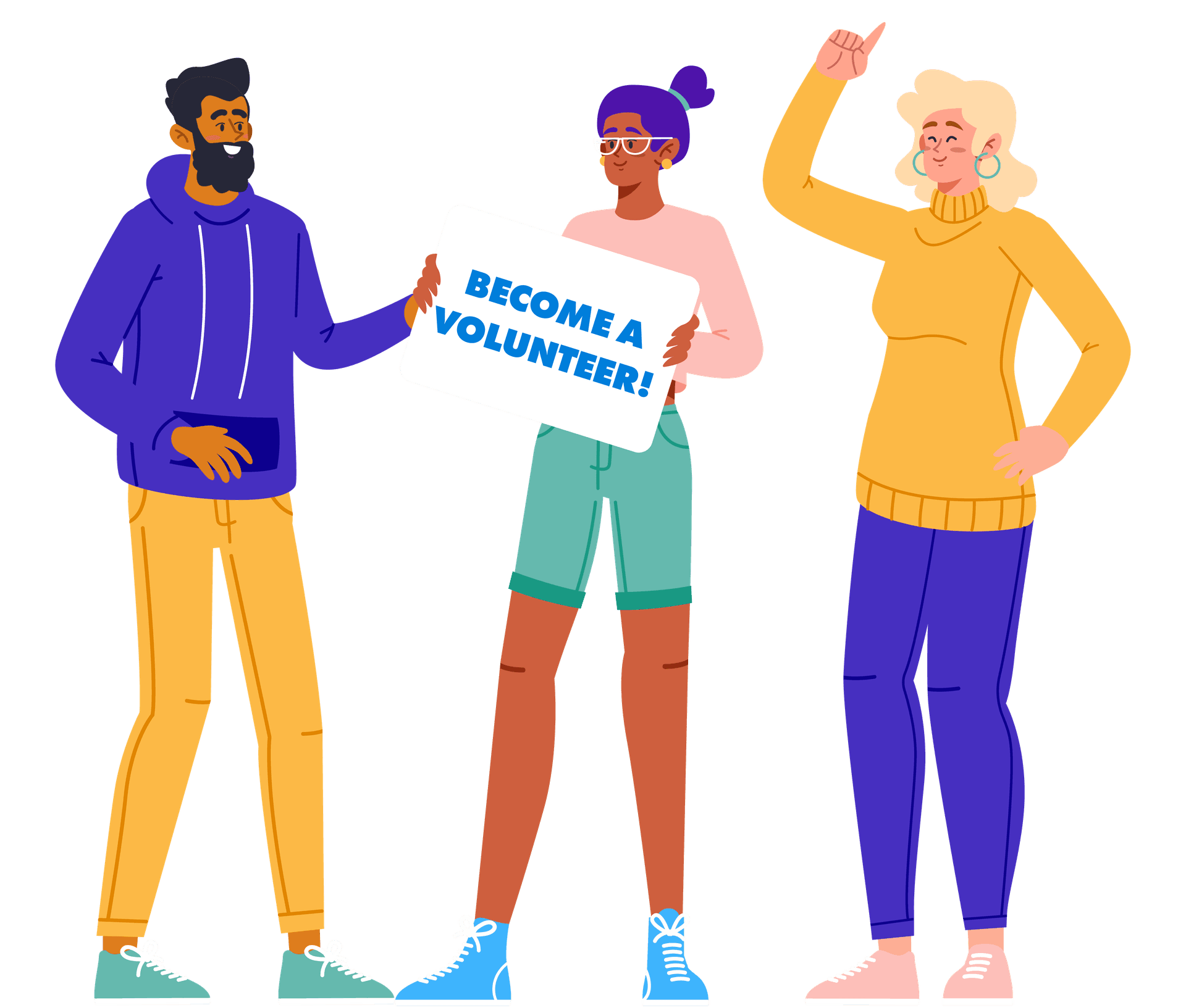 AUTSA volunteers at a campus event